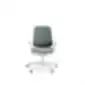 Profim LIGHT UP 230SL ergonominė biuro kėdė su žalia audinio apdaila ir baltu rėmu